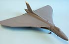 1/72 Scale prototype/pattern model of an Avro Vulcan B.2