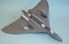 1/72 Scale prototype/pattern model of an Avro Vulcan B.2