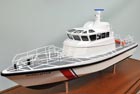 An exhibition model of a patrol and rescue boat concept