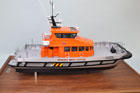 Wind farm support vessel - scale catamaran model