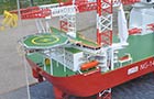 Seajacks Scylla 1:100 scale display model