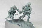 Somme WW1 54mm high figures for W. Britains