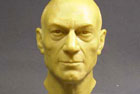 Bust of an Patrick Stewart, original sculpt ready to mould and cast
