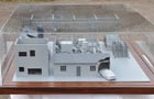 A scale model of an emergency services training facility
