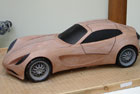 1/4 scale Epona prototype model in automotive clay